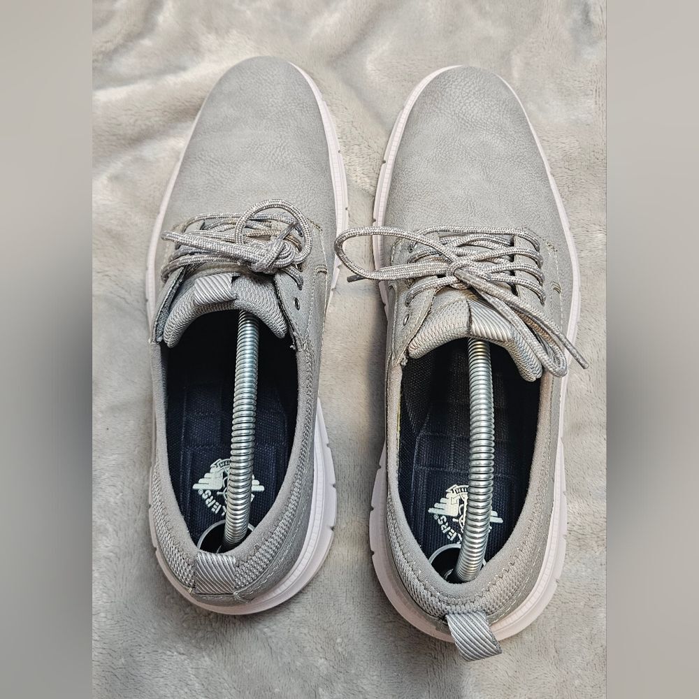 Dockers Men’s Casual Oxford Shoes - Grey Size 8M (US) – Lightweight & Comfortabl